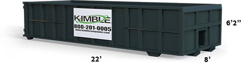 30-Yard Roll Off Dumpster/Container