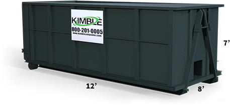 20-Yard Residential Roll Off Dumpster/Container