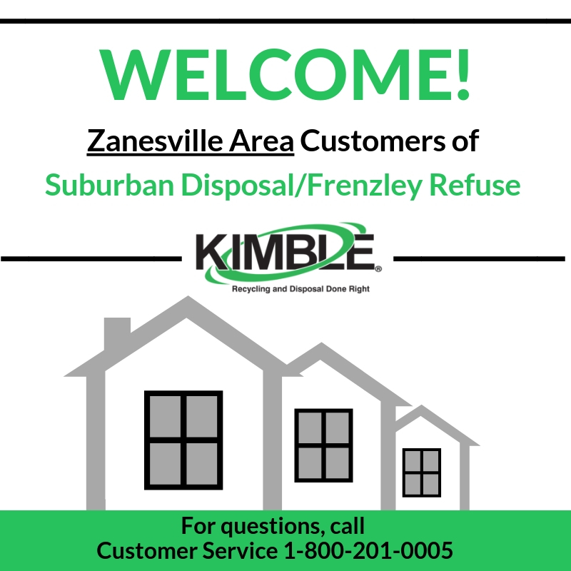 Welcome Zanesville Area Customers