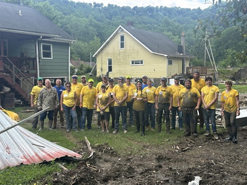 Kimble Company Supports Flood Recovery Efforts in Wheeling, WV