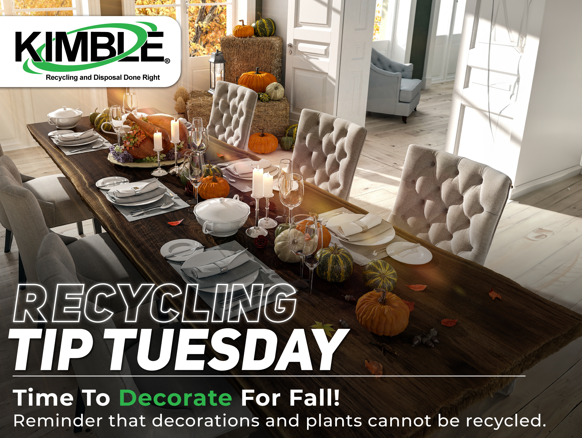 Unpack Fall Decor Responsibly